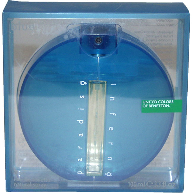 Benetton Paradiso Inferno Blue за мъже EDT